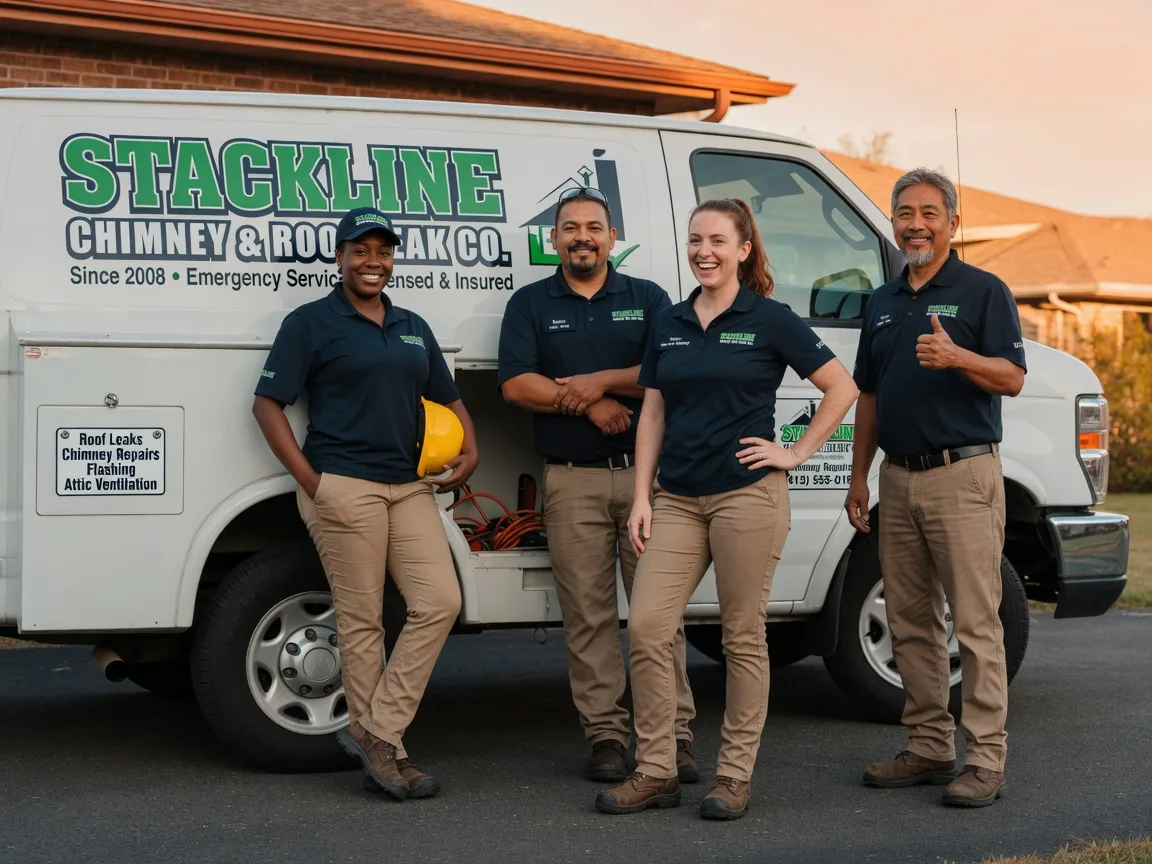 Chimney flashing repair company in Scott, AR